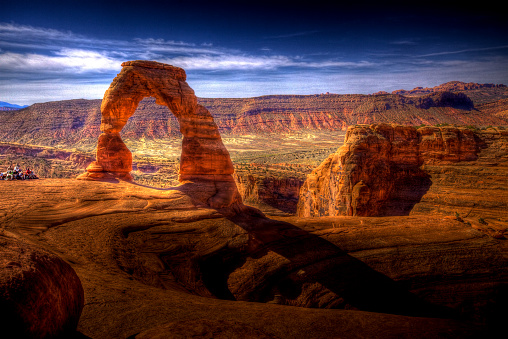 Delicate Arch HDR-Utah, EE.UU. photo