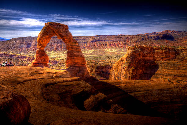Delicate Arch HDR - Utah, USA Delicate Arch HDR - Utah, USA natural bridges national park photos stock pictures, royalty-free photos & images