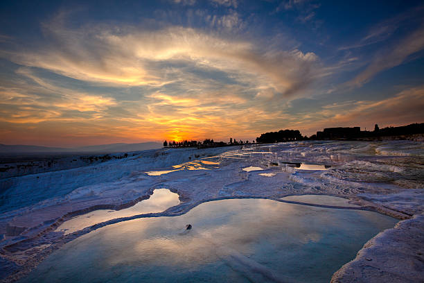 istock Pamukkale Travertines at Sunset, Turkey 465005770