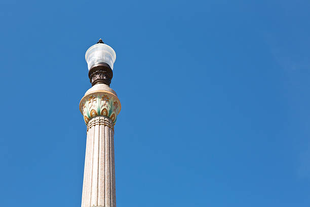 istock Albert Memorial Bridge lamppost in Regina Saskatchewan 465009932