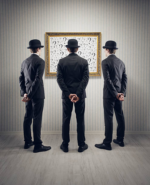 istock Businessmen and questions 465011417