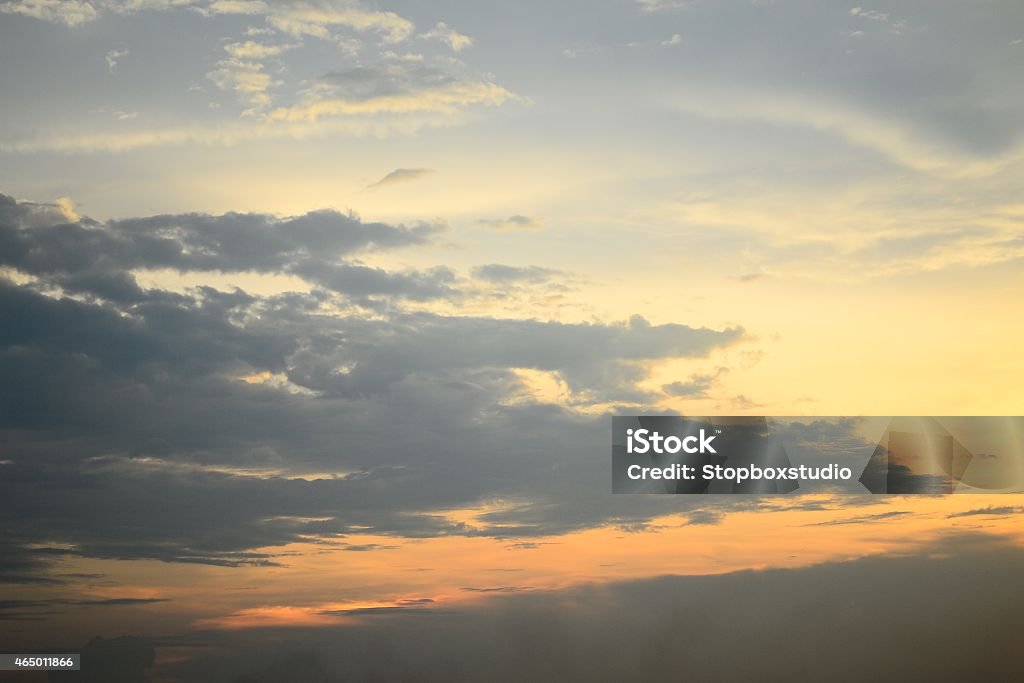 Beautiful Sunset 2015 Stock Photo