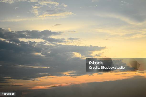 Beautiful Sunset Stock Photo - Download Image Now - 2015, Backgrounds, Beauty