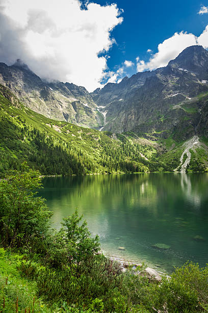 istock Blue lake in the mountains 465016867