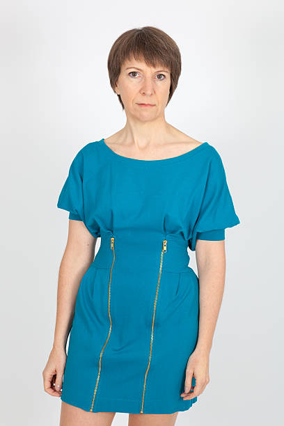 istock Beautiful woman doing different expressions in different sets of clothes 465017020
