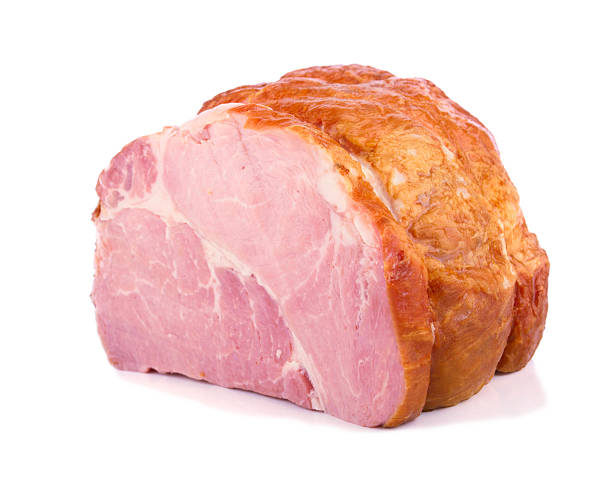 istock The piece of fresh ham 465017143