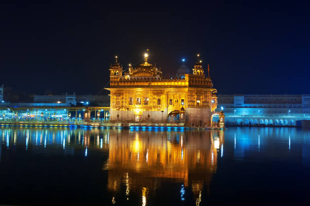 istock Golden Temple at night. Amritsar. India 465019930