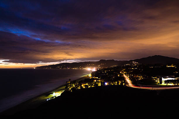 istock Malibu, Cloudy At Dusk Looking Northwest From Point Dume 465019988