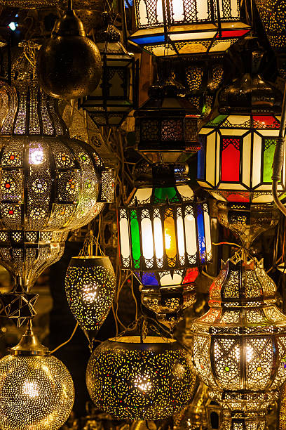 istock Moroccan lamps in a souk of Marrakesh 465022635