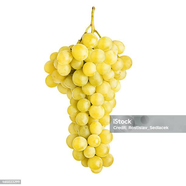 Frescas Cacho De Uvas Para Vinho Branco - Fotografias de stock e mais imagens de Agricultura - Agricultura, Amarelo, Botânica - Ciência de plantas