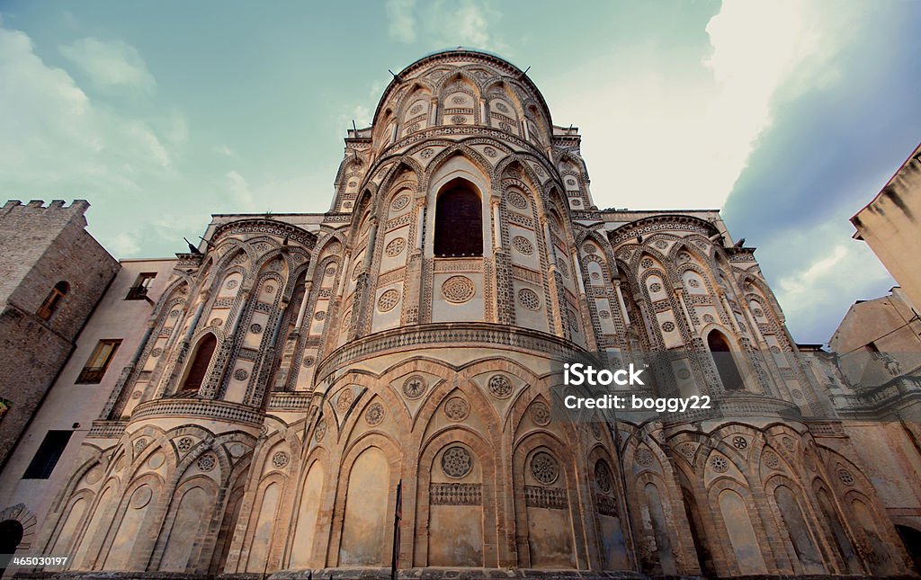 Cathedral of Monreale in Palermo, Sicily Monreale Stock Photo