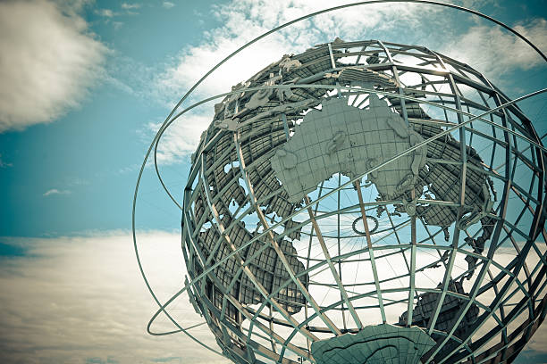 1964 nova york unisphere do mundo - flushing - fotografias e filmes do acervo