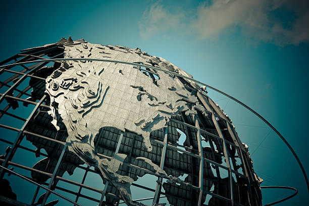 1964 New York World's Unisphere 1964 New York World's Unisphere 1964 stock pictures, royalty-free photos & images