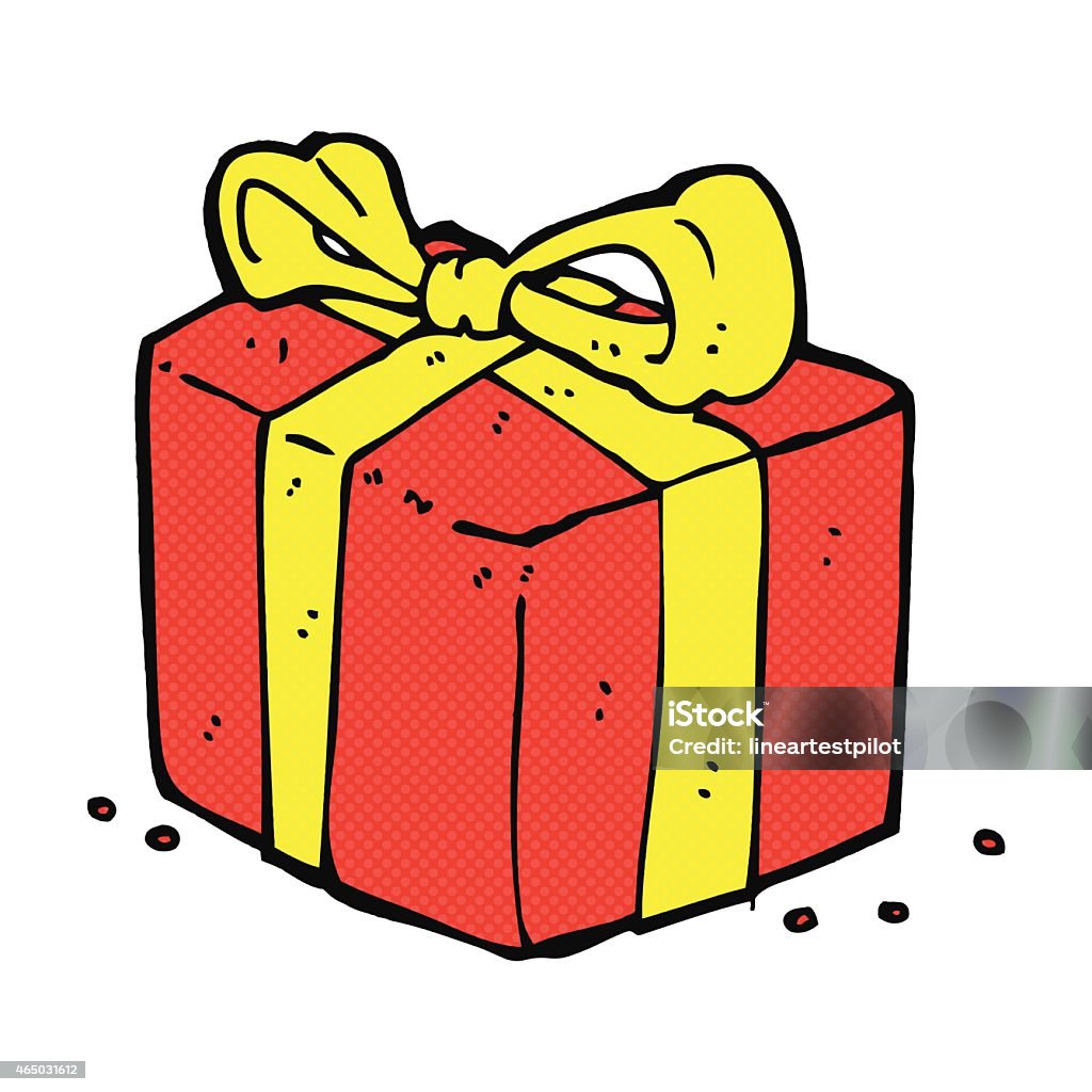 Present Comical Comic Cartoon Present Stock Illustration - Download Image Now - 2015 ...