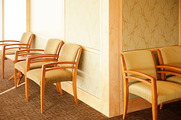 Waiting room in a doctor's office