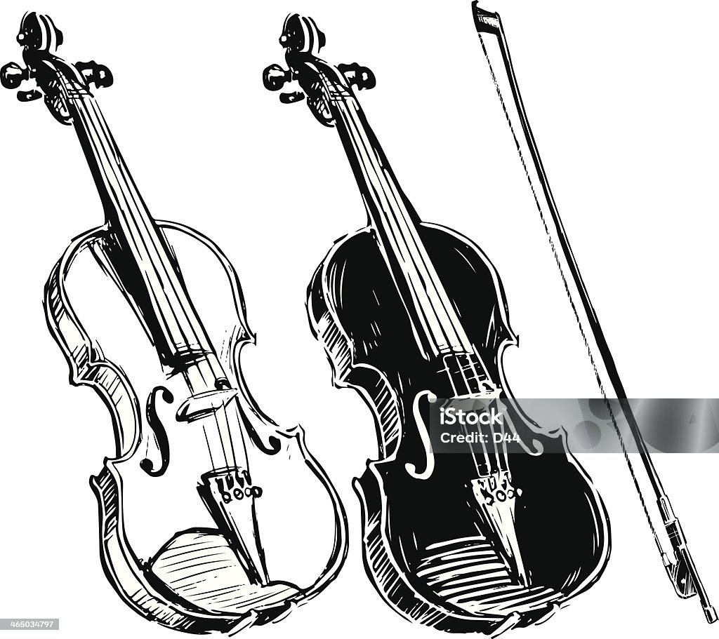 バイオリンを演奏 - バイオリンのロイヤリティフリーベクトルアート