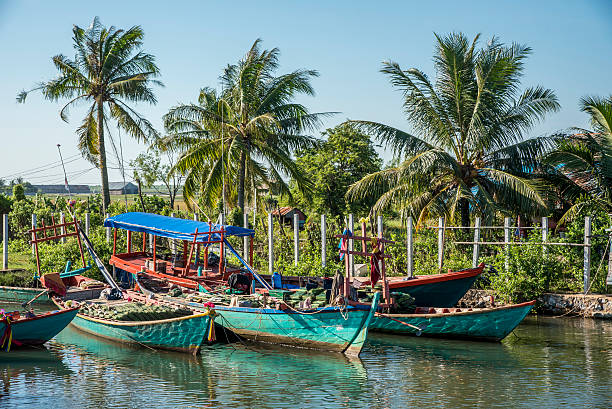 istock Fishing boat, Cambodia. 465034914