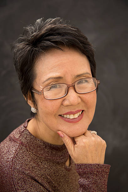 istock Woman of wisdom smiling 465035307