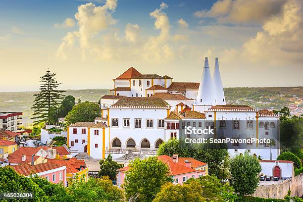 Sintra United Kingdom Stock Photo - Download Image Now - Palacio Nacional de Sintra, Sintra, Portugal
