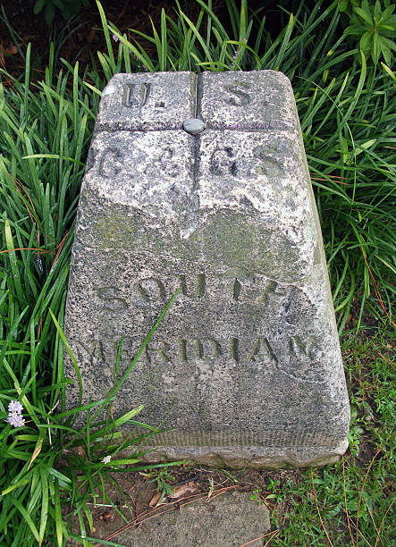 istock Meridian stone located on the Alabama State capital grounds. 465037098
