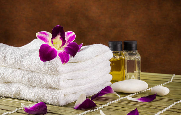 istock still life spa setting and orchid flower 465040761