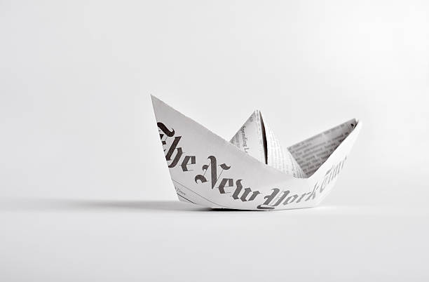 Łódka z papieru. – zdjęcie