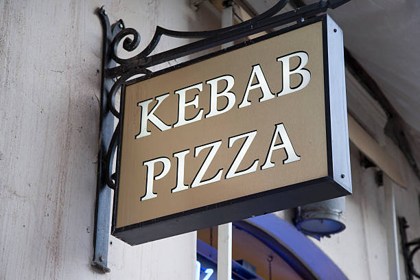 istock Kebab and Pizza, Sign 465043915