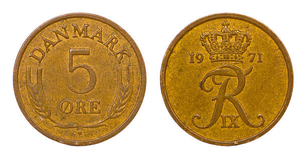 istock retro coin of denmark 465044003