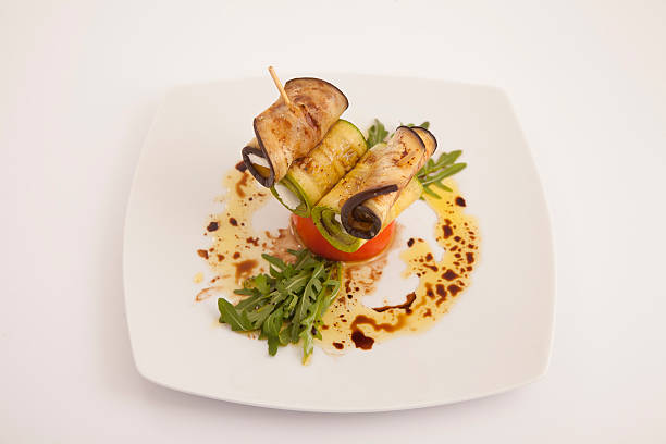 istock Food plate appetizier 465044126