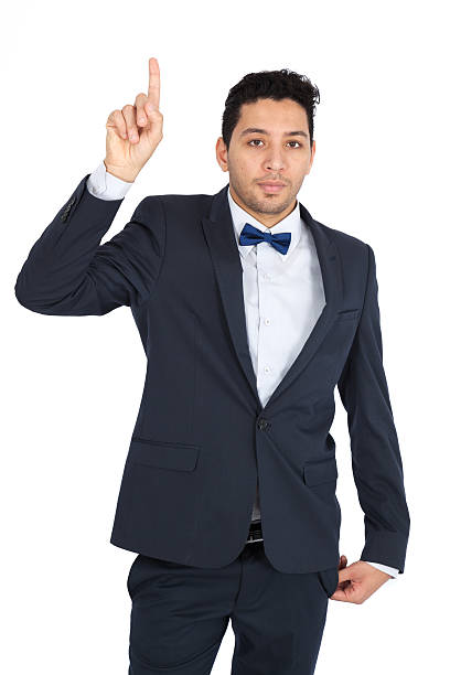 istock Handsome man doing different expressions in different sets of clothes 465047028