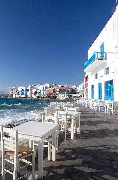 istock Little Venice in Mykonos Town, Greece 465047344