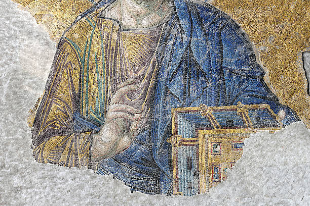 istock Christ, The Deesis Mosaic Detail 465051955