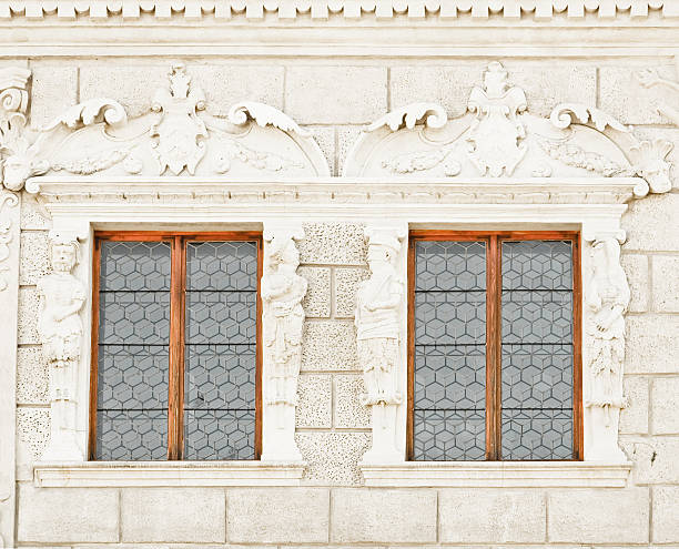 istock Shutters in the tenement house 465052003