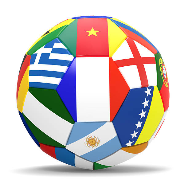 istock 3D render of soccer football 465052556