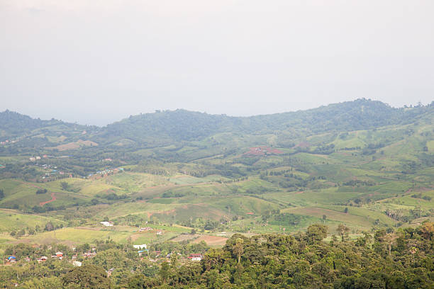 istock Agricultural areas in the mountains 465053390