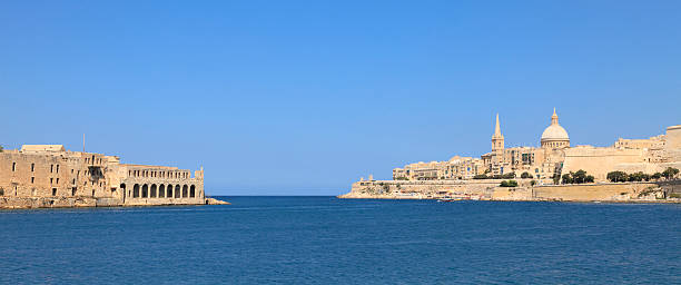 istock Panoramic view of Valletta in Malta 465054438