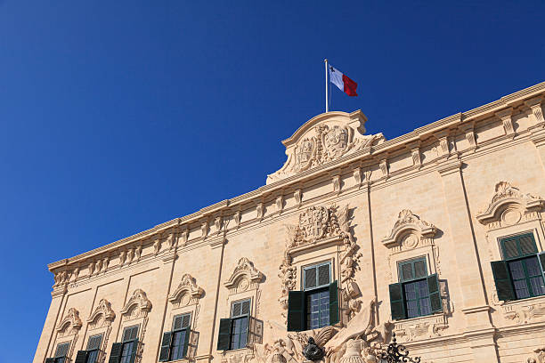 istock Auberge de Castille - The Prime Minister's office in Malta 465054440