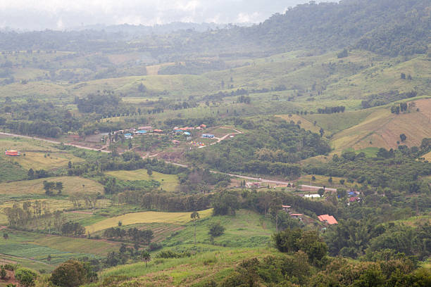 istock Agricultural areas in the mountains 465055136