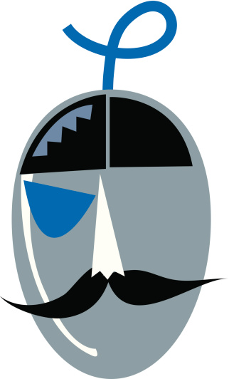 Computer Mouse Face Computer Mouse Face C Stock Illustration - Download Image Now - Bizarre ...