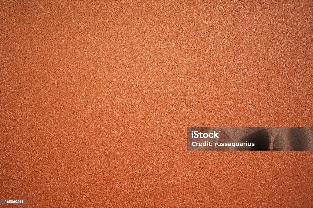 Empty Background Man-made material with fine fibers  Orange Color Stock Photo