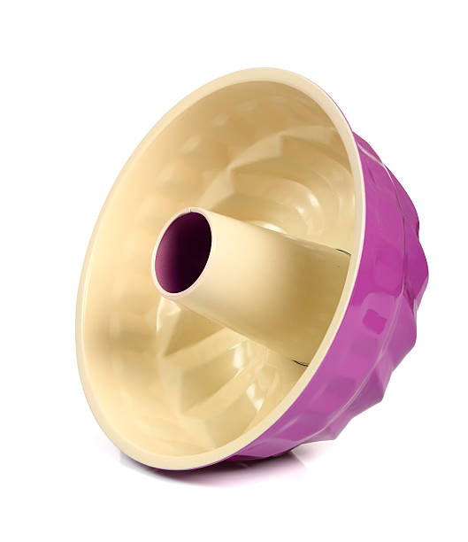 Bundt Cake Pan. Isolated with clipping path.