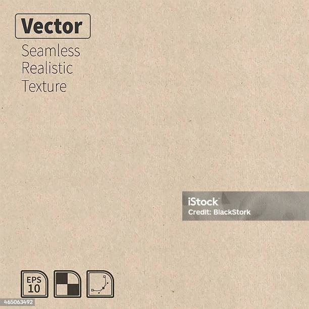 Vector Seamless Texture En Carton Vecteurs libres de droits et plus d'images vectorielles de Texture - Texture, En papier, Fond