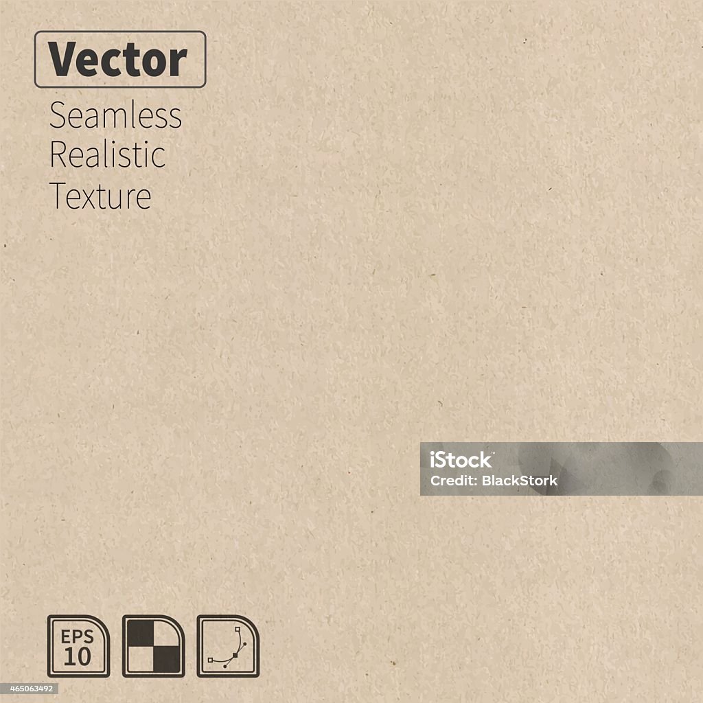 Vector seamless cardboard texture. Vector seamless cardboard texture. Phototexture for your design Textured stock vector