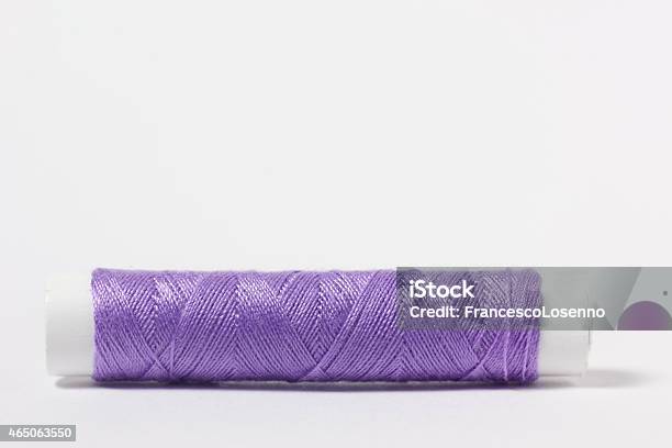 Cotton Thread Purple Stock Photo - Download Image Now - 2015, Art And Craft, Blue