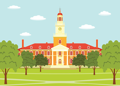 Johns Hopkins University - illustration.