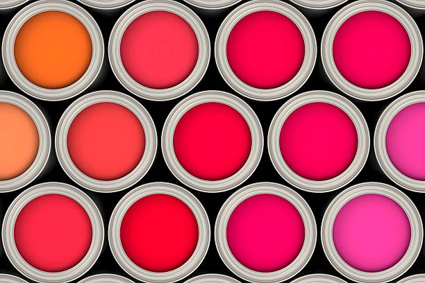 istock 3D colors painting buckets 465066132
