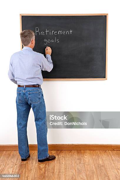 Retirement Goals Stock Photo - Download Image Now - 2015, 40-49 Years, Adult