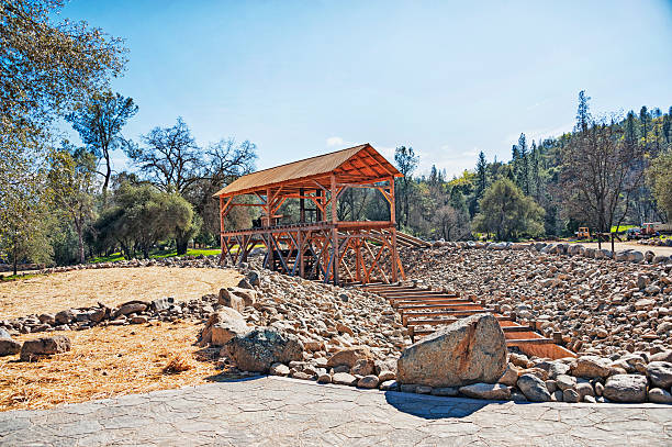 istock Sutter's Sawmill on a bright sunny day at Coloma forest 465066326