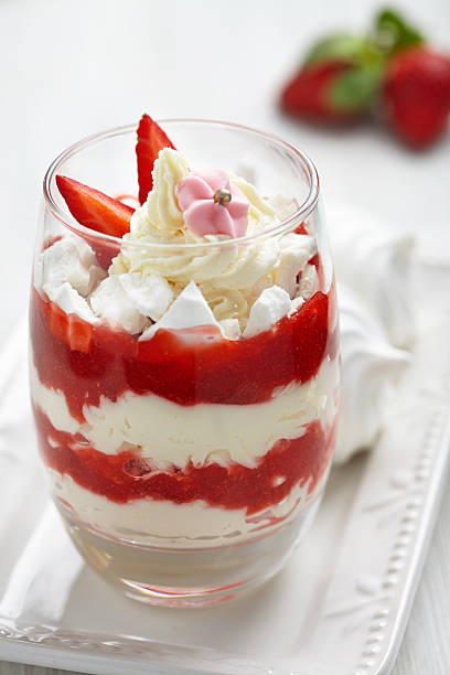 istock Eton Mess with strawberry, cream and meringue 465066705