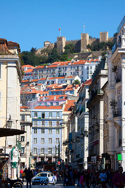 istock Baixa district of Lisbon 465067154